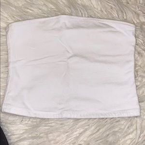 white tube top